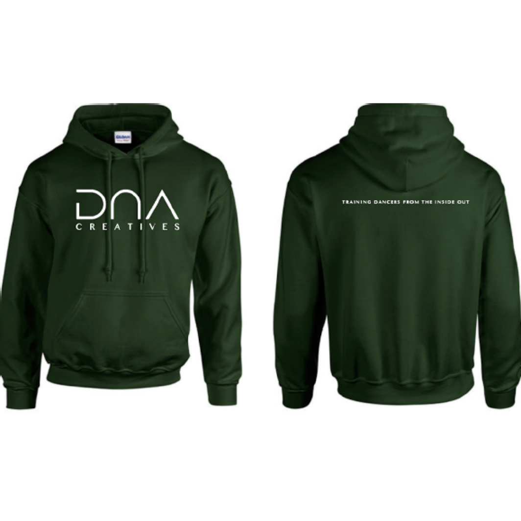 optional DNA COMPANY HOODIE screen printed - Image 2